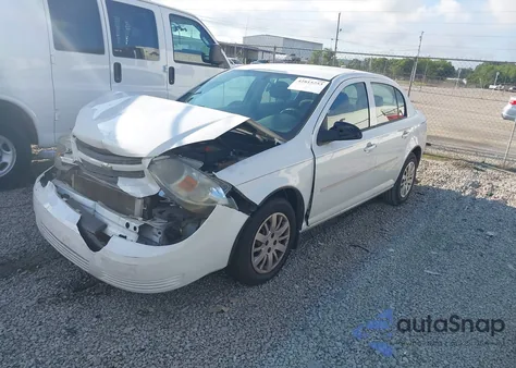 2010 Chevrolet Cobalt Lt из США, поврежденный, VIN 1G1AD5F59A7227066